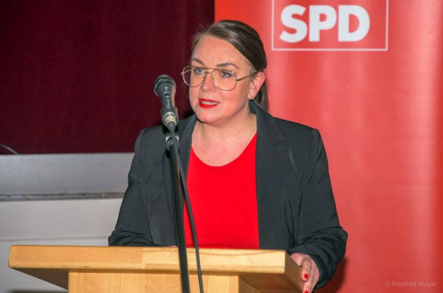 Bundestagswahl Sarah Lahrkamp aus Ochtrup auf dem Weg nach Berlin